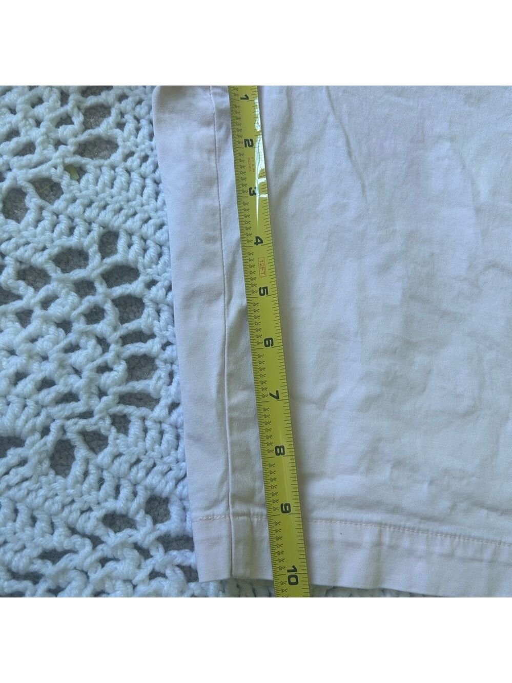TALBOTS Bermuda Chino Casual Shorts 16 Pale Pink - Picture 7 of 9